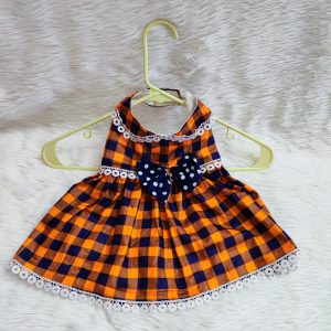 Cat Frock Flannel Fabric Dress (CFD002)