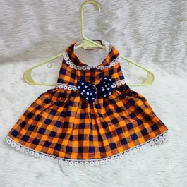 Cat Frock Flannel Fabric Dress (CFD002)