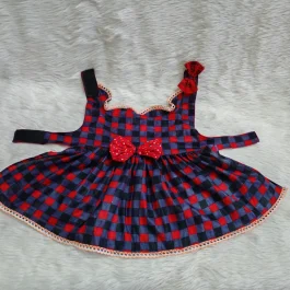 Cat Frock Flannel Fabric Dress (CFD003)