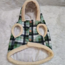 Cat Hoodie Flannel Fabric Dress (CHD002)