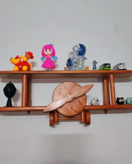 Airplane Shape Wall Shelf (AWS001)