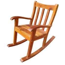 Kids Wooden Rocking Chair (KRC001)