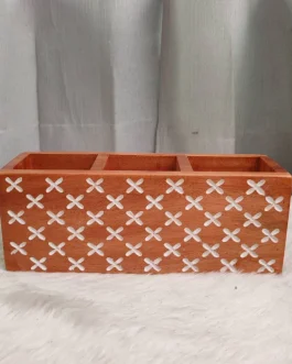 Wooden Cutlery Holder (WCH002)
