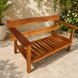 Wooden Outdoor Bench (WOB001)