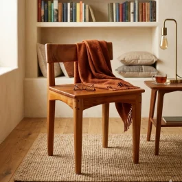 Wooden Reading Chair (WRC001)