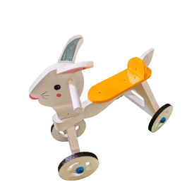 Kids Wooden Rabbit Rider/Cycle (WRR001)