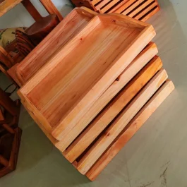 Wooden Rectangle Serving Tray (WST002)