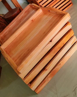 Wooden Rectangle Serving Tray (WST002)