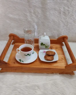 Wooden Curved Serving Tray (WST005)
