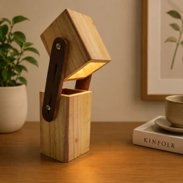 Wooden Table Lamp (WTL001)