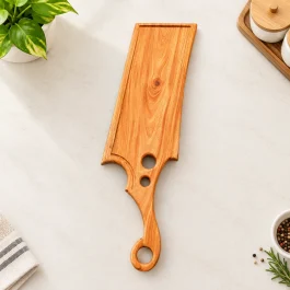 Wooden Curved Chopping Board (WCB005)