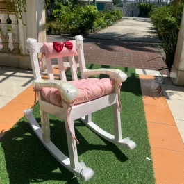 Kids Wooden Rocking Chair (KRC001-C2)