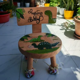 Kids Wooden Chair (KWC001-P3)